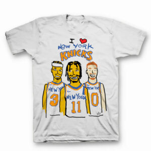 Unisex I Love New York Nova Knicks Graphic Shirt for Basketball Fans