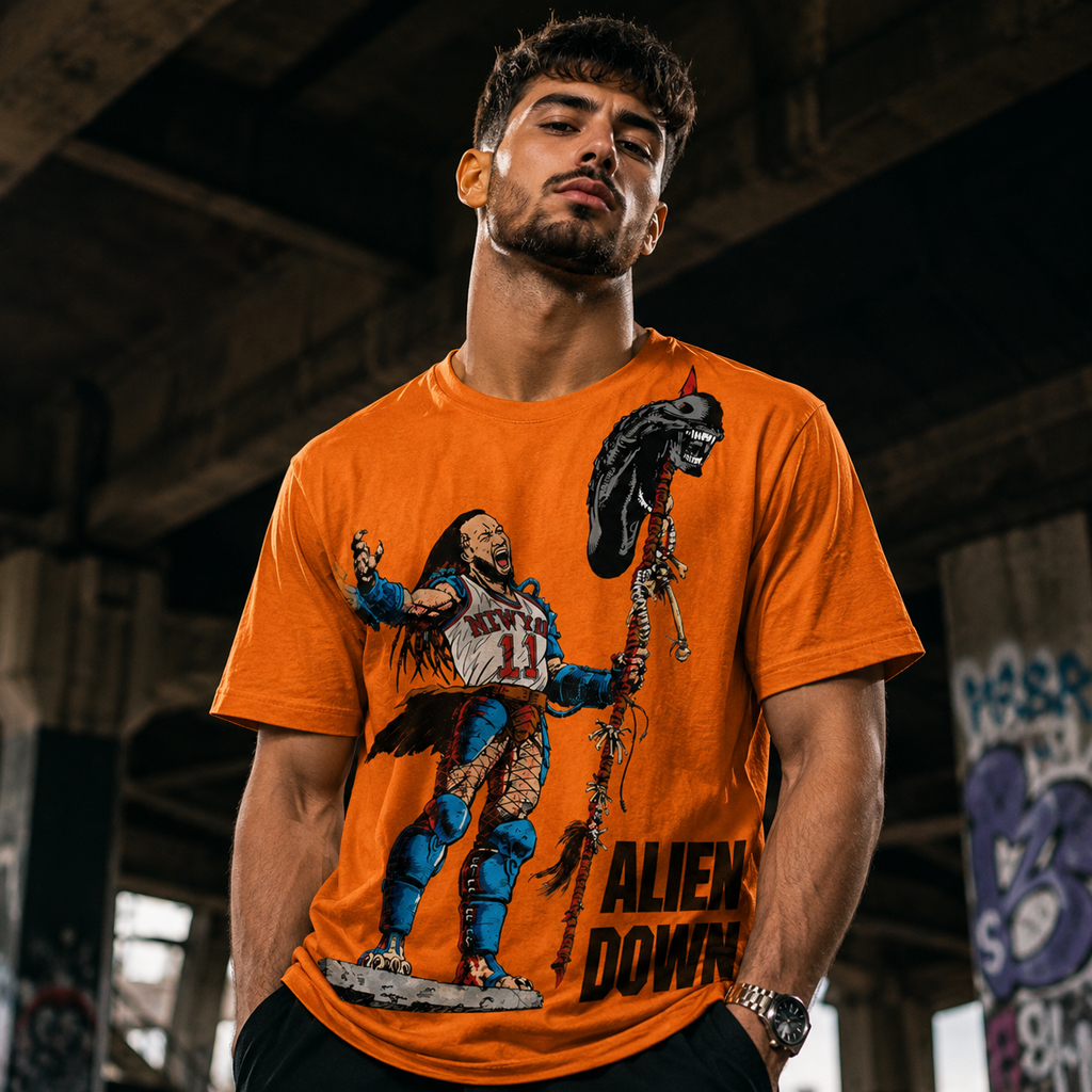 Unisex Jalen Brunson Spurs Wemby Alien Down Graphic Shirt for Basketball Fans 4 Unisex Jalen Brunson Spurs Wemby Alien Down Graphic Shirt for Basketball Fans