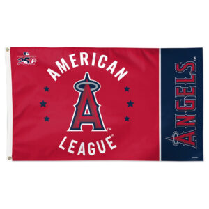 Unisex Los Angeles Angels x America 250th Anniversary Graphic Flag for Baseball and Patriotic Fans