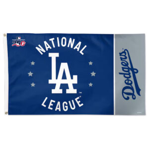 Unisex Los Angeles Dodgers x America 250th Anniversary Graphic Flag for Baseball and Patriotic Fans
