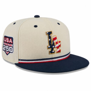 Unisex Los Angeles Dodgers x USA 250 Fourth of July Graphic Hat for Baseball Fans