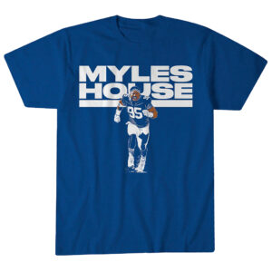 Unisex Los Angeles Rams Myles Garrett Myles House Graphic Shirt for Football Fans