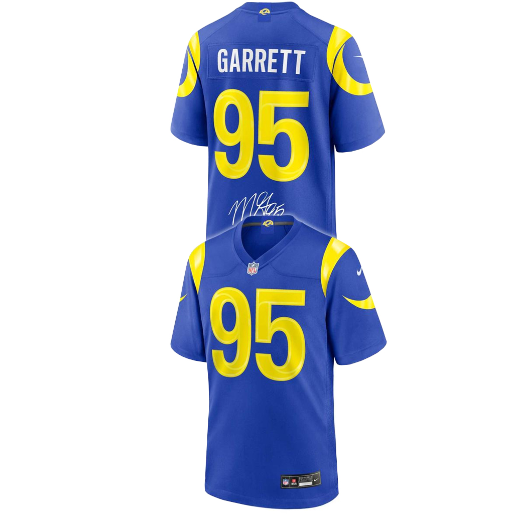Unisex Los Angeles Rams Myles Garrett Signature 2026 Football Jersey for Football Fans 1 Unisex Los Angeles Rams Myles Garrett Signature 2026 Football Jersey for Football Fans