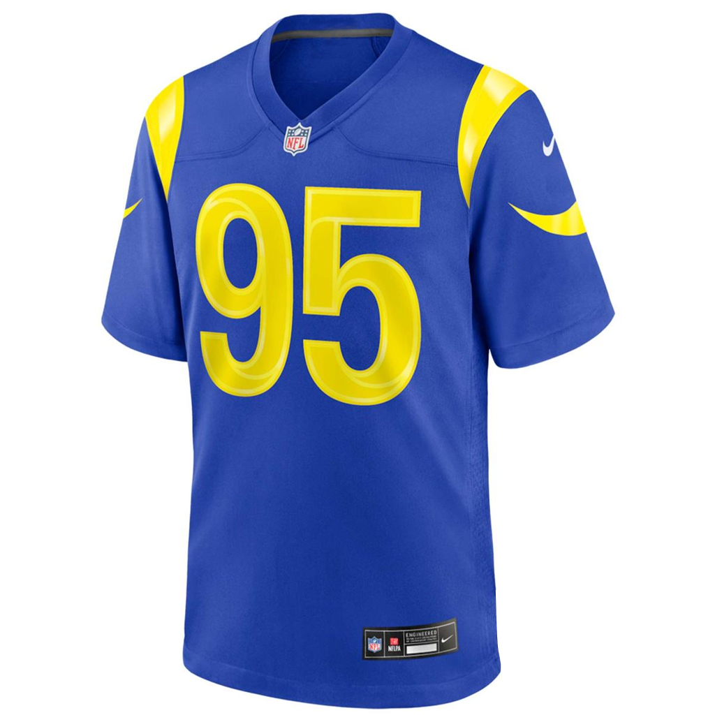 Unisex Los Angeles Rams Myles Garrett Signature 2026 Football Jersey for Football Fans 2 Unisex Los Angeles Rams Myles Garrett Signature 2026 Football Jersey for Football Fans