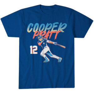 Unisex Milwaukee Brewers Cooper Pratt Slugger Swing Number Graphic Shirt for Baseball Fans