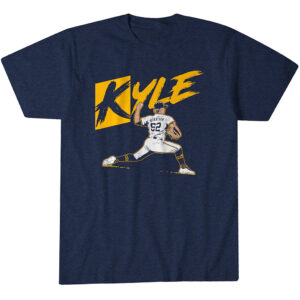 Unisex Milwaukee Brewers Kyle Harrison K Sign Graphic Shirt for Baseball Fans