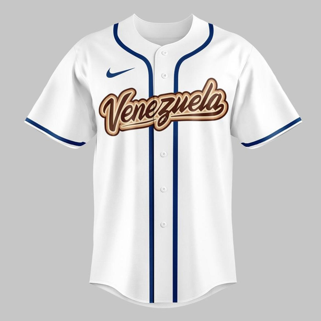 Unisex Milwaukee Brewers Pray For Venezuela 2026 Baseball Jersey for Baseball Fans - Image 2