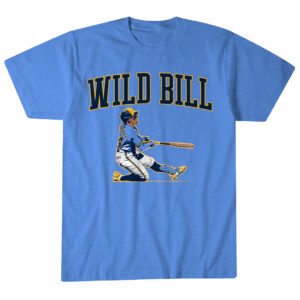 Unisex Milwaukee Brewers William Contreras Watch It Go Wild Bill Graphic Shirt for Baseball Fans