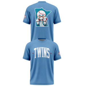 Unisex Minnesota Twins Sky Blue Day 2026 Game Day Graphic Shirt for Baseball Fans