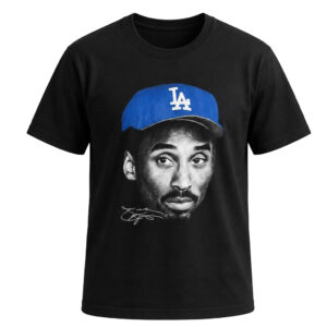 Unisex Myles Garrett Wearing Los Angeles Dodgers Kobe Bryant Graphic Shirt for Sports Fans