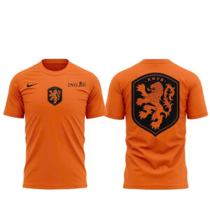Unisex Netherlands National Football Team 2026 World Cup Warm-Up Graphic Shirt for Soccer Fans