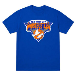 Unisex New York Knicks 2026 Championship Victory New York City Ghostbusters Graphic Shirt for Basketball Fans