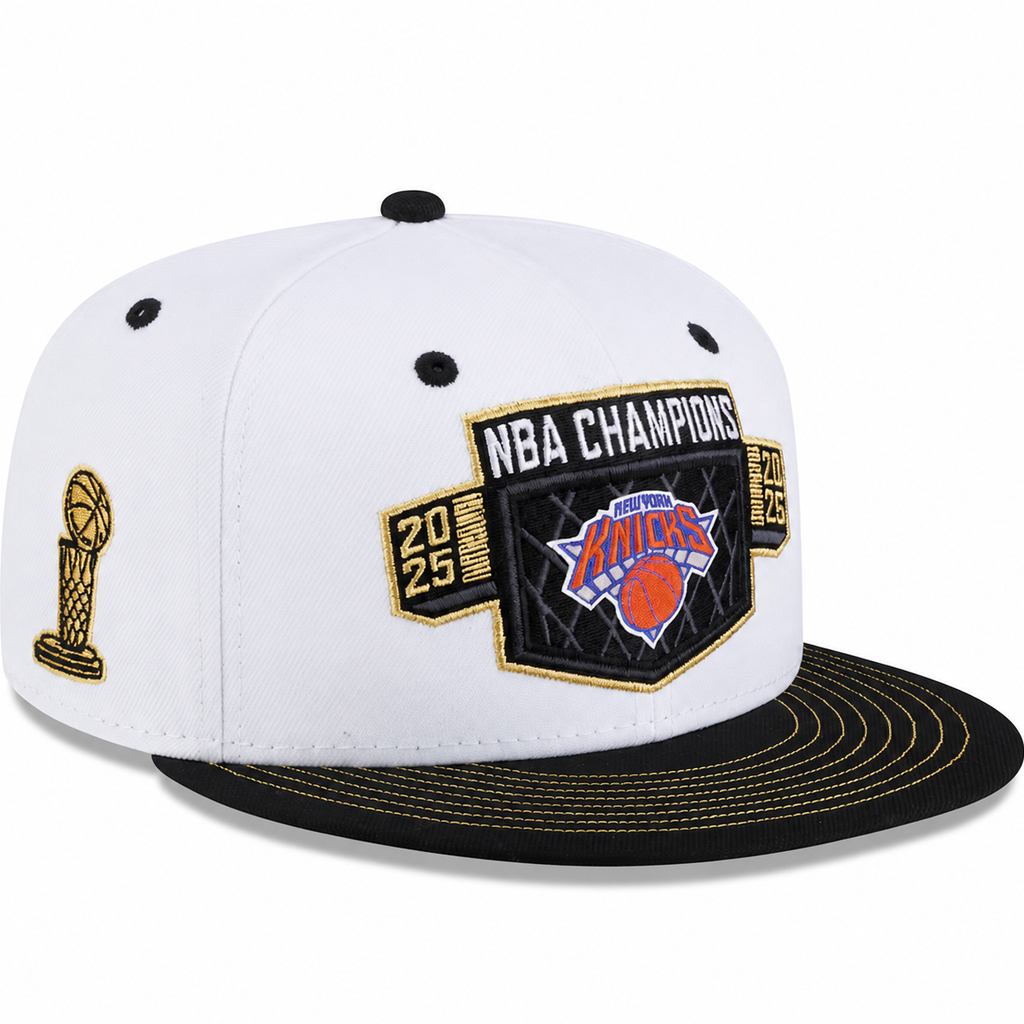 Unisex New York Knicks 2026 Finals Champions Locker Room Graphic Hat for Basketball Fans