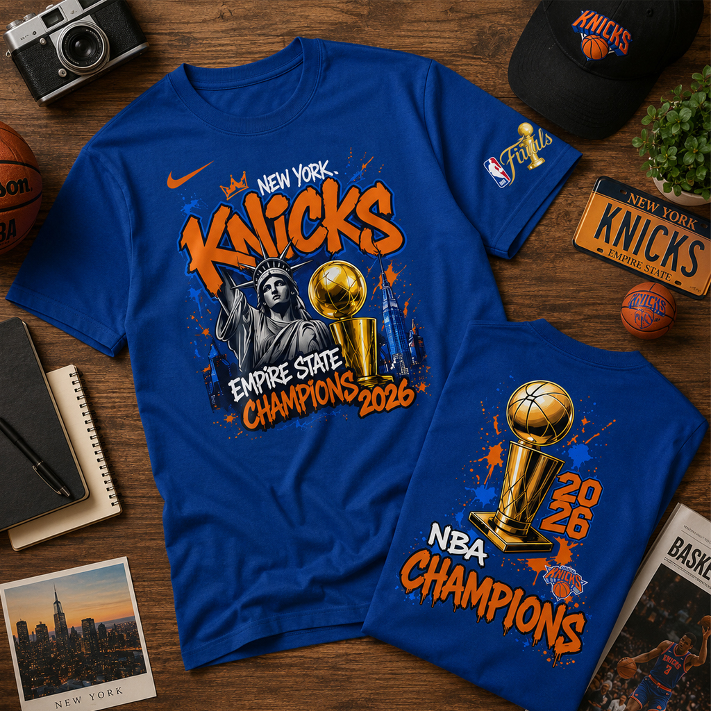 Unisex New York Knicks Finals Champions 2026 Empire State Champs Graphic Shirt for Basketball Fans 3 Unisex New York Knicks Finals Champions 2026 Empire State Champs Graphic Shirt for Basketball Fans
