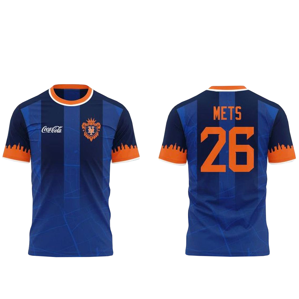 Unisex New York Mets 2026 World Cup Soccer Night Graphic Shirt for Baseball and Soccer Fans 1 Unisex New York Mets 2026 World Cup Soccer Night Graphic Shirt for Baseball and Soccer Fans