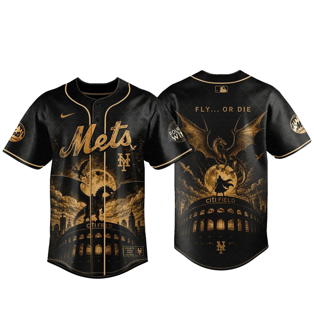 Unisex New York Mets Fourth Wing Night 2026 Fly Or Die Version 1 Baseball Jersey for Baseball Fans 1 Unisex New York Mets Fourth Wing Night 2026 Fly Or Die Version 1 Baseball Jersey for Baseball Fans