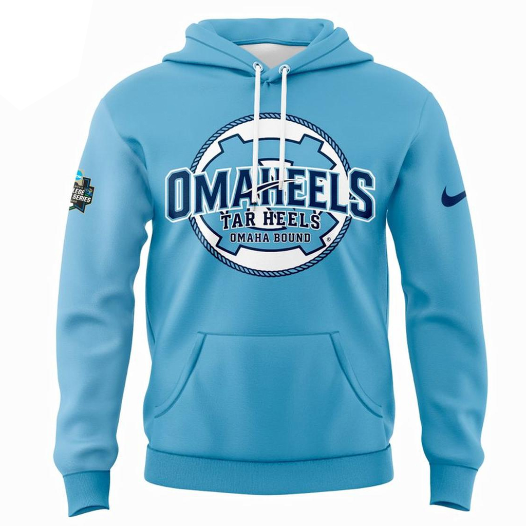 Unisex North Carolina Tar Heels 2026 Cardiac Carolina Welcome To Omaha Graphic Shirt for College Sports Fans - Image 3