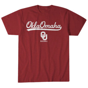 Unisex Oklahoma Baseball OklaOmaha Graphic Shirt for College Sports Fans