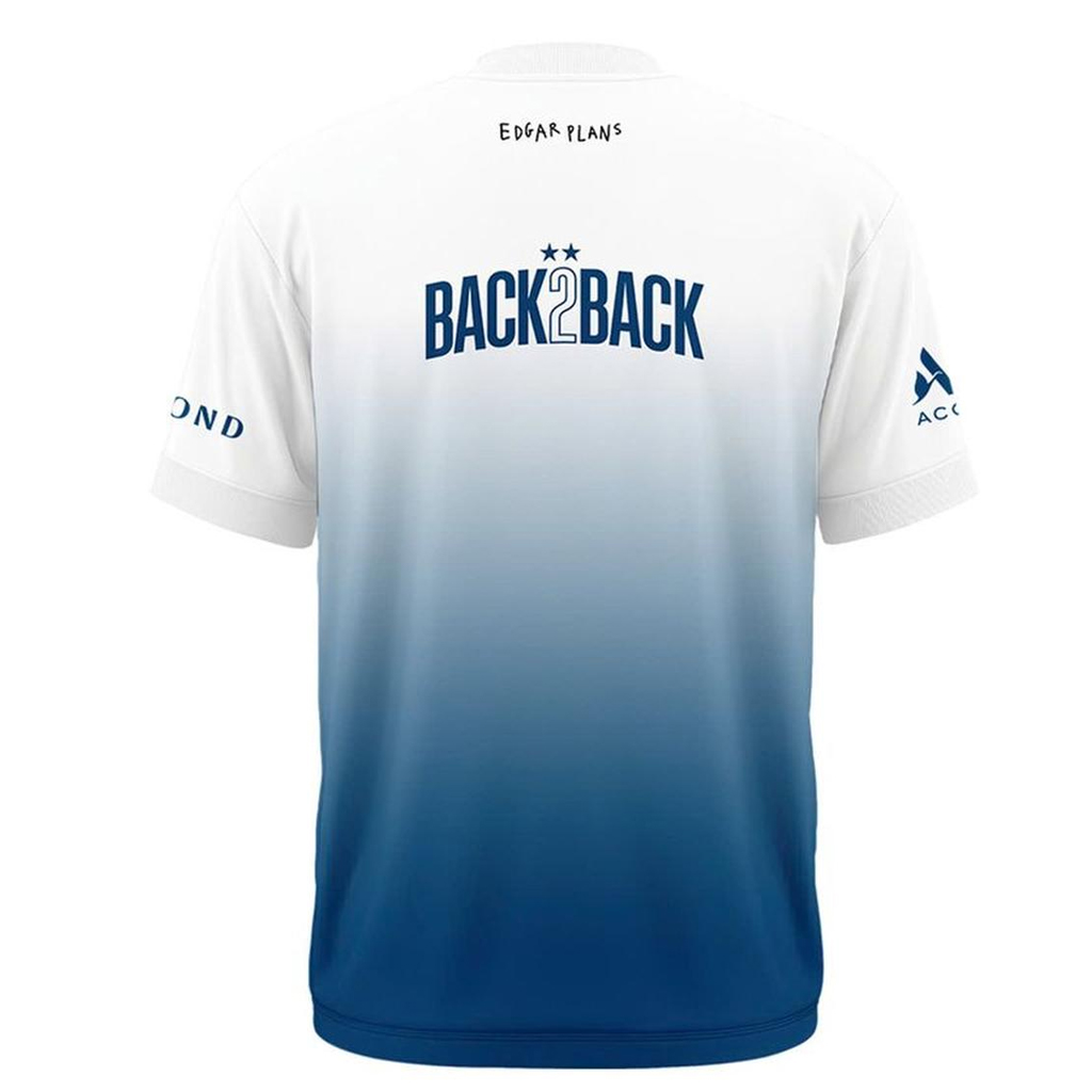 Unisex Paris Saint Germain x Edgar Plans 2026 Champions League Back 2 Back Graphic Shirt for Soccer Fans - Image 3