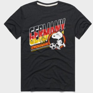 Unisex Peanuts Snoopy x Germany Soccer Graphic Shirt for Soccer Fans