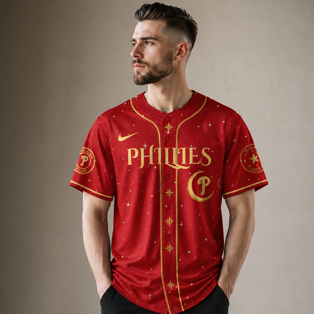 Unisex Philadelphia Phillies Acotar Night Court Of Dreams 2026 Baseball Jersey for Baseball Fans - Image 2