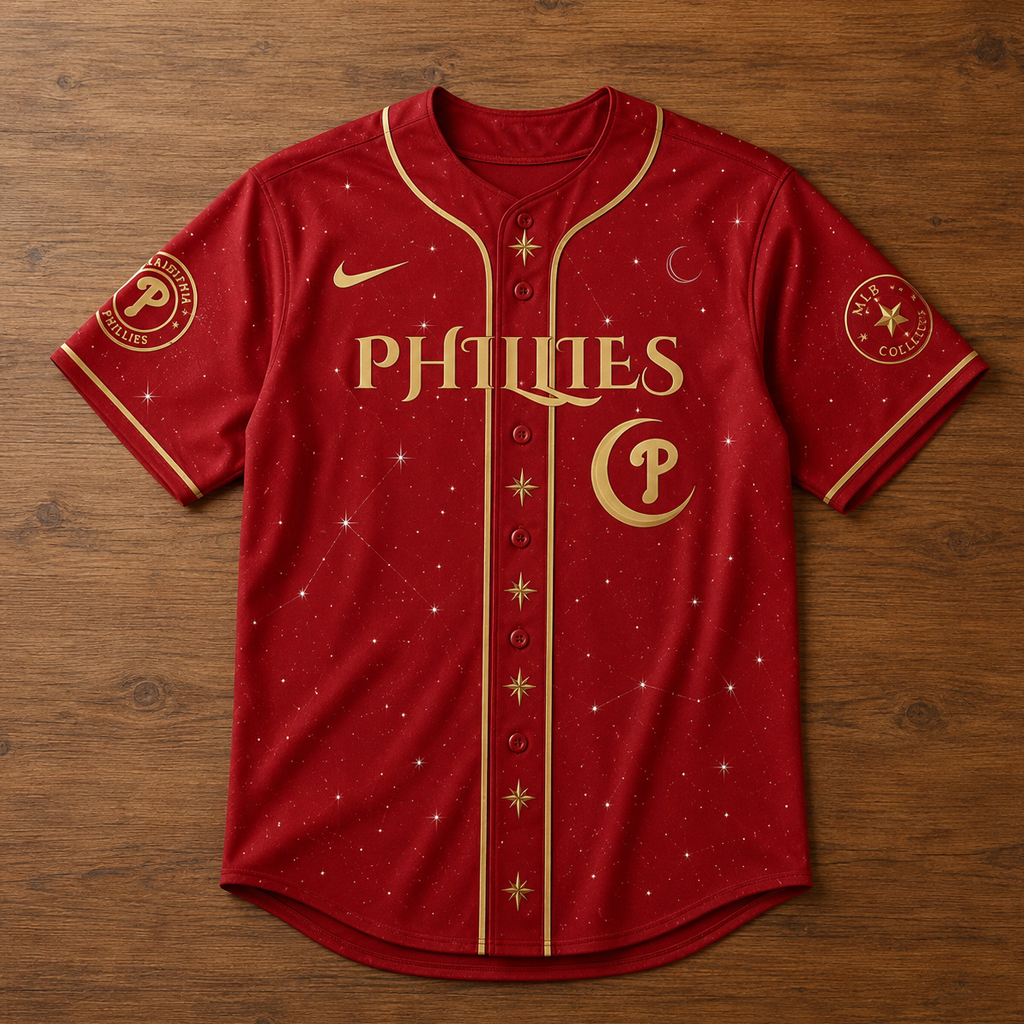 Unisex Philadelphia Phillies Acotar Night Court Of Dreams 2026 Baseball Jersey for Baseball Fans - Image 3