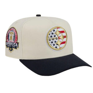 Unisex Pittsburgh Steelers America 250th Anniversary Since 1776 Patriotic Graphic Hat for Baseball Fans