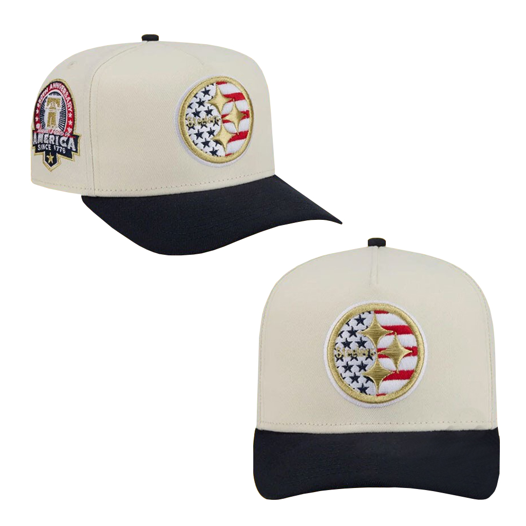 Unisex Pittsburgh Steelers America 250th Anniversary Since 1776 Patriotic Graphic Hat for Football Fans 2 Unisex Pittsburgh Steelers America 250th Anniversary Since 1776 Patriotic Graphic Hat for Baseball Fans