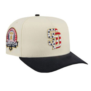Unisex San Diego Padres America 250th Anniversary Since 1776 Patriotic Graphic Hat for Baseball Fans