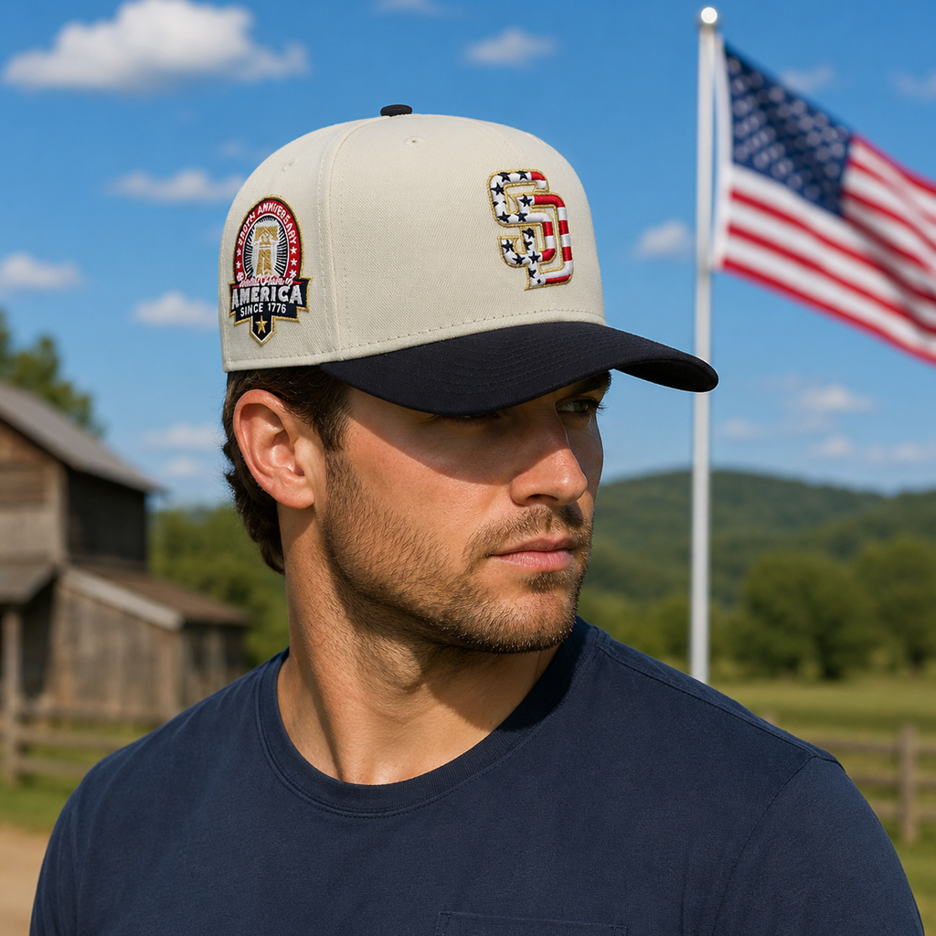 Unisex San Diego Padres America 250th Anniversary Since 1776 Patriotic Graphic Hat for Baseball Fans 3 Unisex San Diego Padres America 250th Anniversary Since 1776 Patriotic Graphic Hat for Baseball Fans