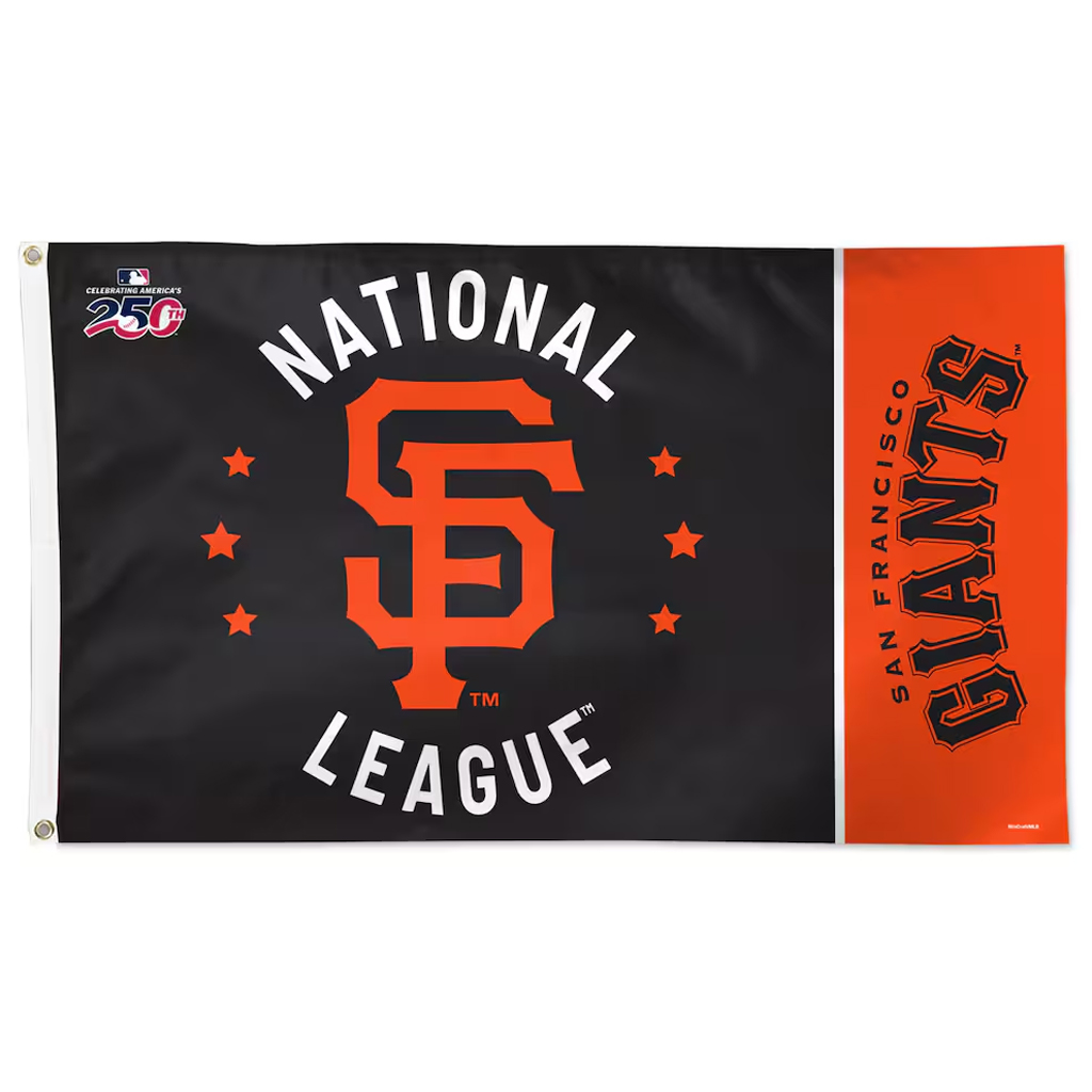 Unisex San Francisco Giants x America 250th Anniversary Graphic Flag for Baseball and Patriotic Fans 1 Unisex San Francisco Giants x America 250th Anniversary Graphic Flag for Baseball and Patriotic Fans