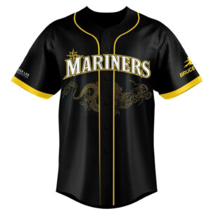 Unisex Seattle Mariners Bruce Lee Night 2026 Baseball Jersey for Baseball Fans
