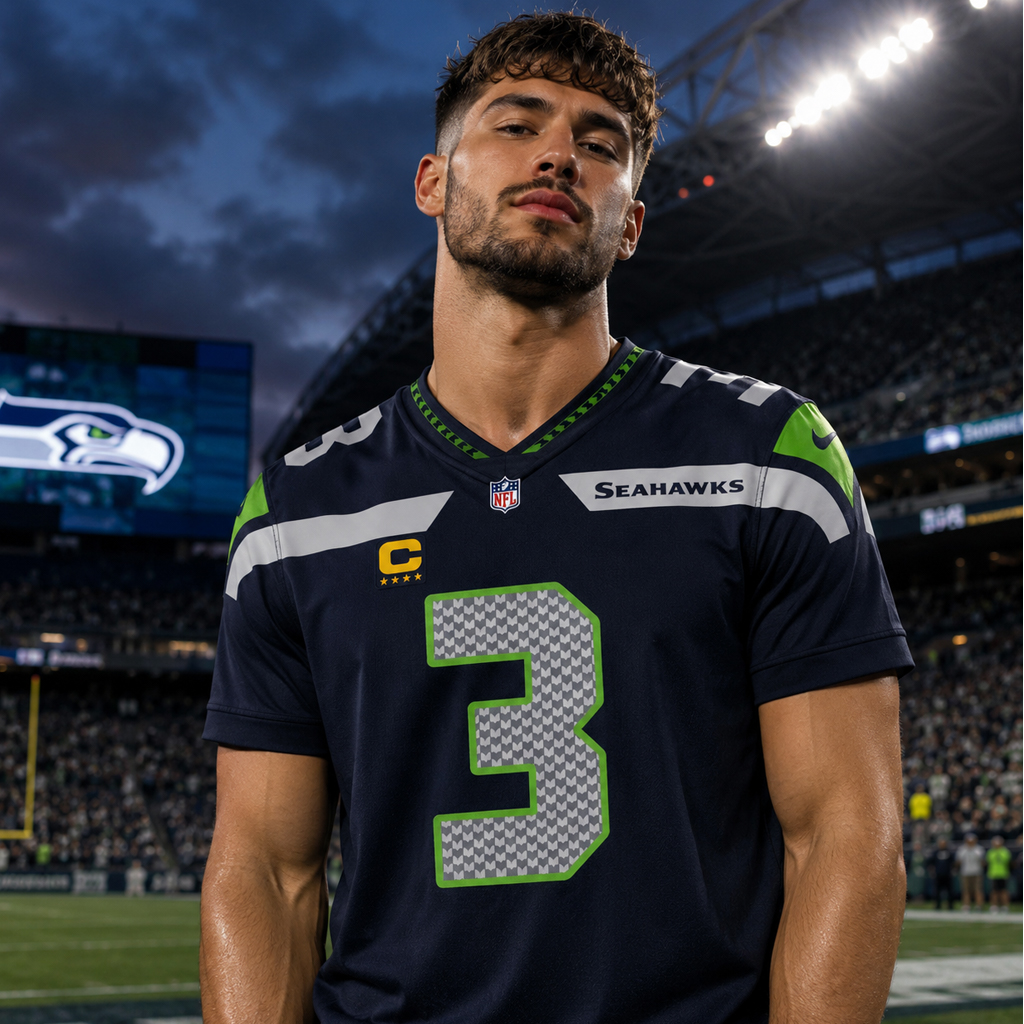 Unisex Seattle Seahawks 2026 Russell Wilson 3 Signature Football Jersey for Football Fans 3 Unisex Seattle Seahawks 2026 Russell Wilson 3 Signature Football Jersey for Football Fans