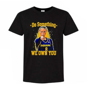 Unisex Sophie Cunningham Point Do Something We Own You Indiana Fever Basketball 2026 Vintage Graphic Shirt for Basketball Fans