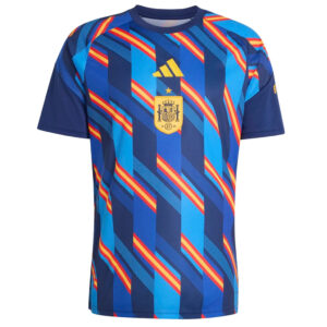 Unisex Spain Global Soccer Event 2026 Home Pre Match Soccer Jersey for Soccer Fans
