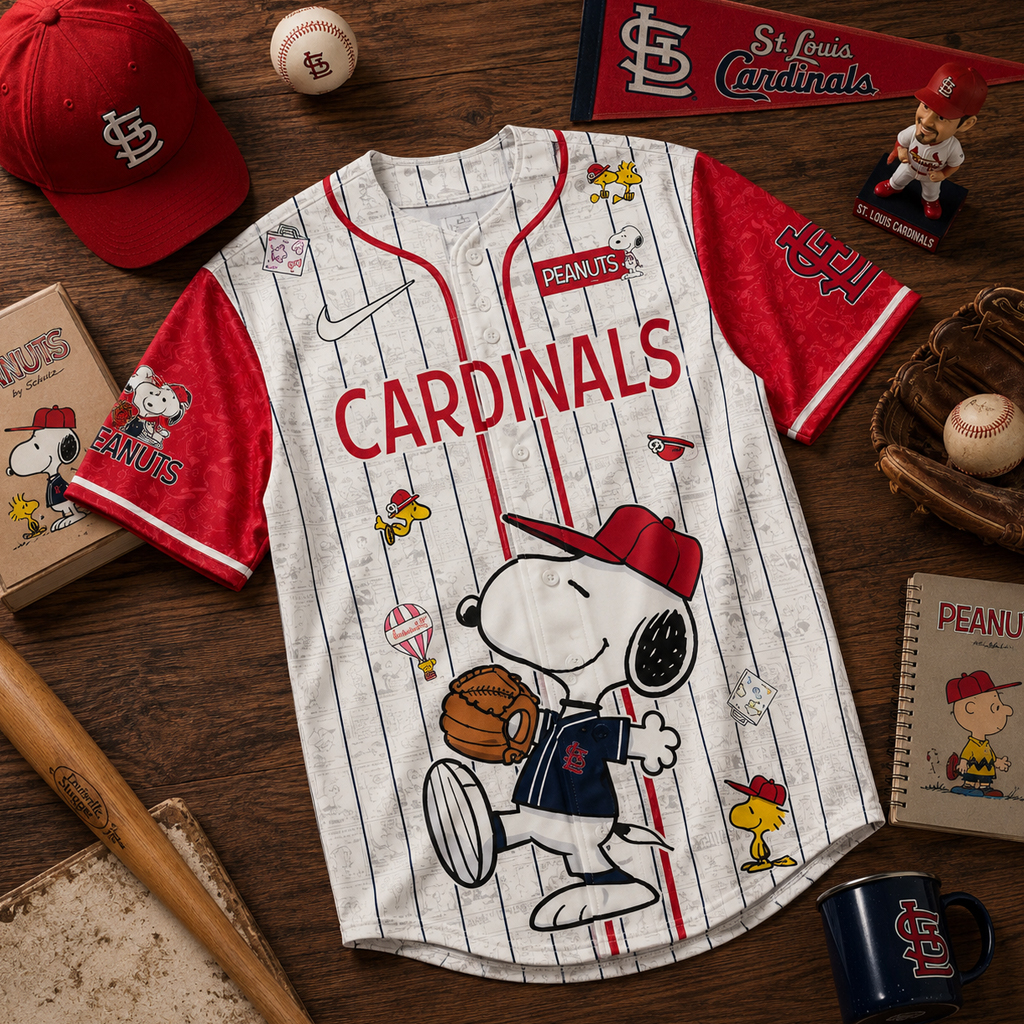 Unisex St. Louis Cardinals Peanuts Night 2026 Baseball Jersey for Baseball Fans 4 Unisex St. Louis Cardinals Peanuts Night 2026 Baseball Jersey for Baseball Fans