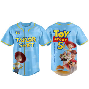 Unisex Taylor Swift X Toy Story 5 Version 1 Baseball Jersey for Music Fans