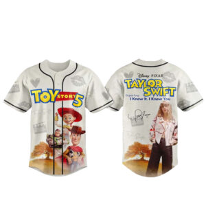 Unisex Taylor Swift X Toy Story 5 Version 2 Baseball Jersey for Music Fans