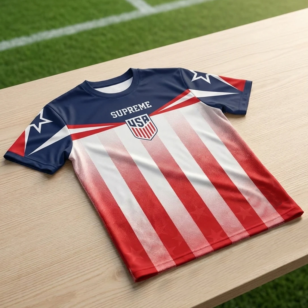 Unisex Team USA World Cup 2026 Graphic Shirt for Soccer Fans 4 Unisex Team USA World Cup 2026 Graphic Shirt for Soccer Fans