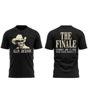 Unisex Tennessee Titans x Alan Jackson Last Call The Finale 2026 Graphic Shirt for Football and Country Music Fans