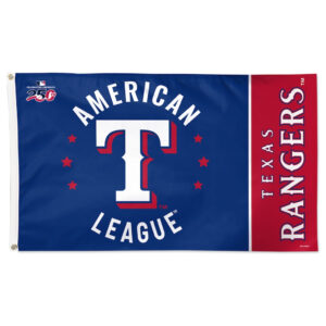 Unisex Texas Rangers x America 250th Anniversary Graphic Flag for Baseball and Patriotic Fans