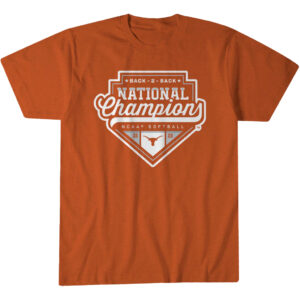 Unisex Texas Softball 2026 National Champions Logo Graphic Shirt for College Sports Fans