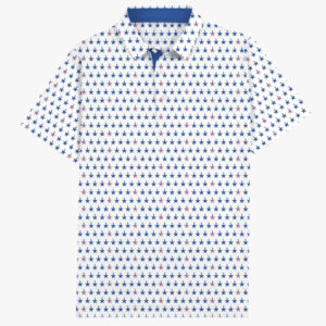 Unisex The Liberty Torch 2026 Graphic Polo Shirt for American Pride Fans