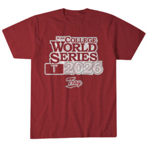Unisex Troy Trojans Baseball 2026 College World Series Graphic T-Shirt for College Sports Fans