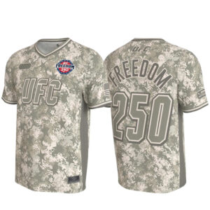 Unisex UFC Freedom 250 2026 Football Jersey for MMA Fans