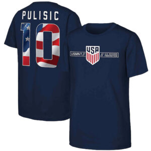 Unisex USA Soccer Christian Pulisic USMNT World Cup 2026 Graphic Shirt for Soccer Fans