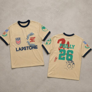 Unisex USMNT Men's National Team Philadelphia 2026 Graphic Shirt for Soccer Fans