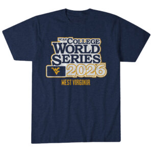 Unisex West Virginia Baseball 2026 College World Series Graphic Shirt for College Sports Fans