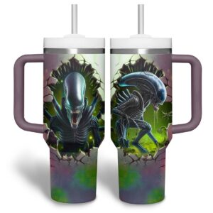 Unisex Alien Tumbler Graphic Tumbler for Movie Fans