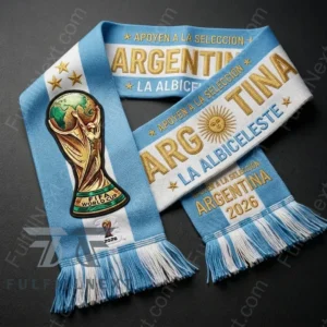 Argentina National Football Team Global Soccer Event 2026 Scarf